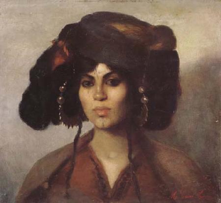 Marie Caire Tonoir Femme de Biskra (mk32) oil painting picture